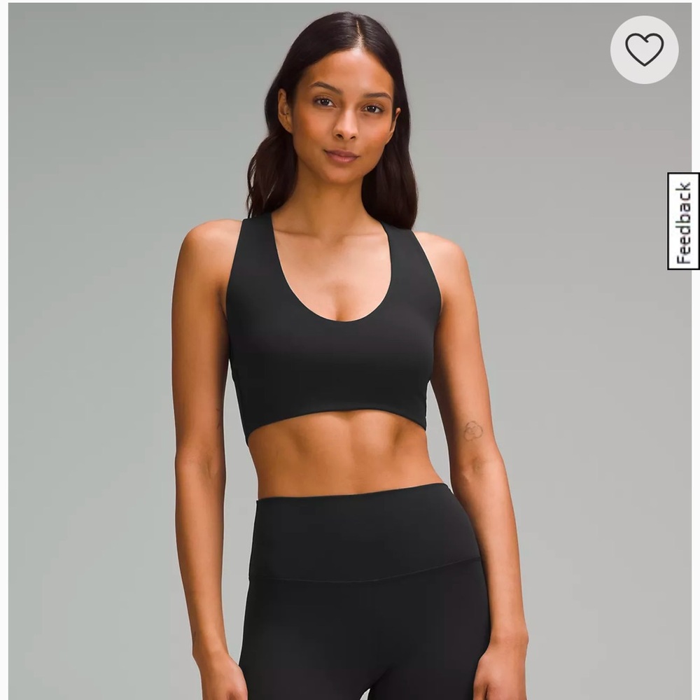 Lululemon Bend This Scoop and Cross Bra